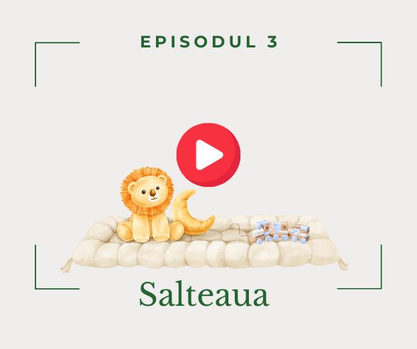 Screenshot din video-ul gratuit despre amenajarea camerei bebelușului în stil Montessori Salteaua